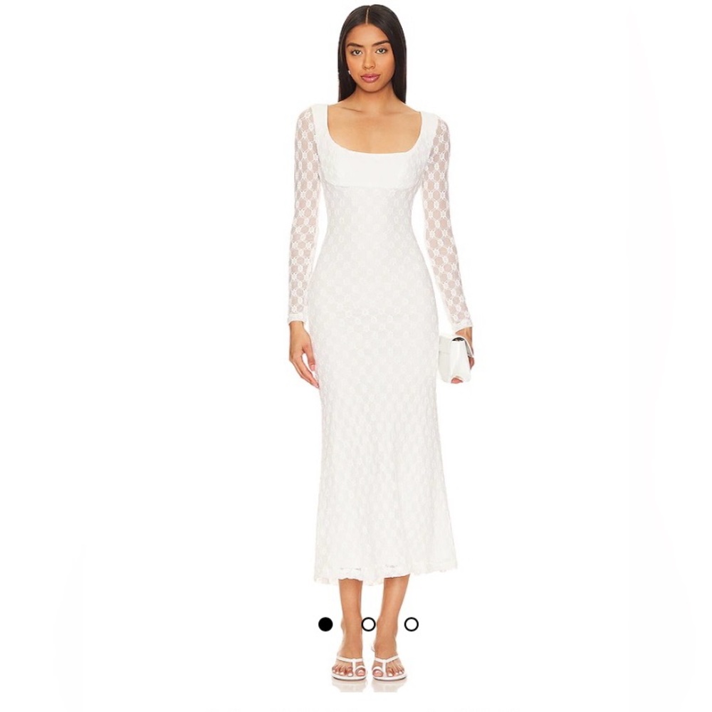 Bardot White Lace Dress